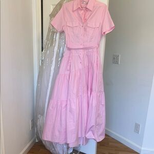 Zara Pink Maxi Dress